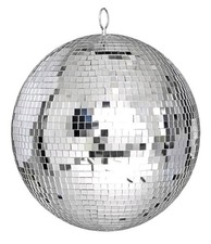 Alytimes Mirror Disco Ball - 8-Inch Cool and Fun Silver Hanging Party Disco Ball