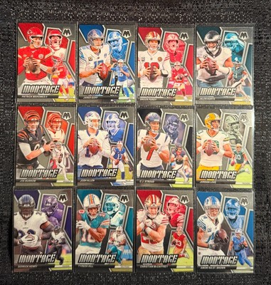 2024 Panini Mosaic Montage Insert Complete Your Set You Pick Football Card NFL