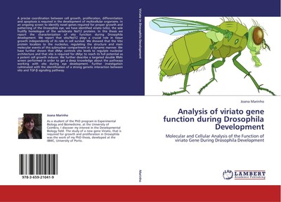 Analysis of viriato gene function during Drosophila Development Joana Marinho