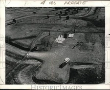 Press Photo Aerial view of Minuteman missile installation - pim03203