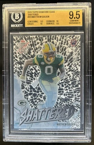 2025 Topps Signature Matthew Golden Base (RAW)