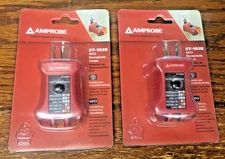 LOT OF 2 Amprobe ST-102B AC Electrical Receptacle/Socket Tester, GFCI, 110-125V