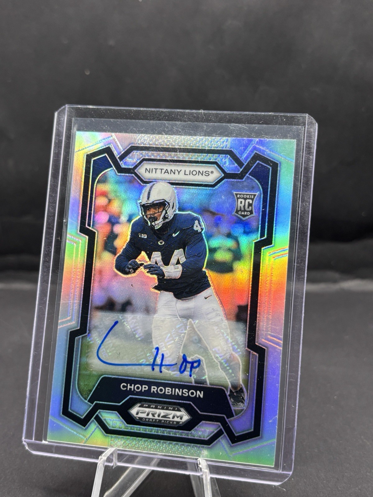 2024 Prizm Draft Picks Chop Robinson RC Silver Prizm Auto