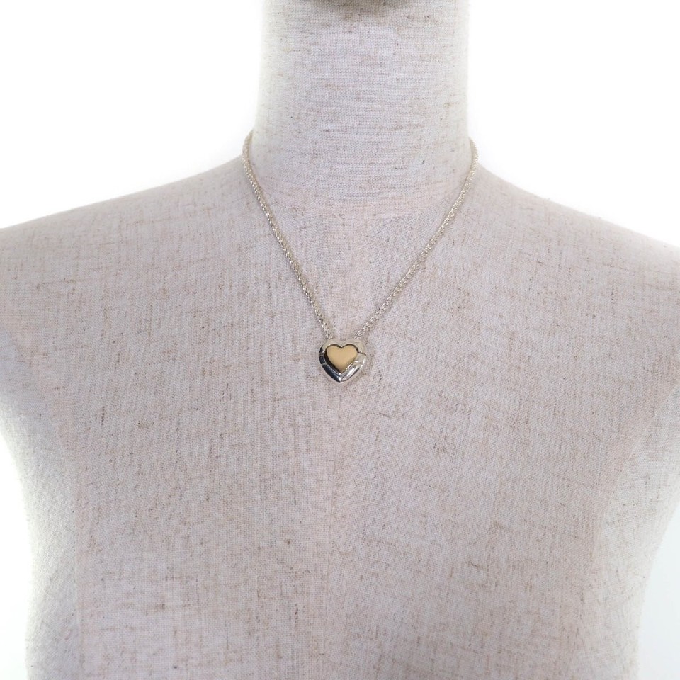Collana per Coppia Puzzle Cuore Croce Acciaio Inox 2 Partner Rimorchio