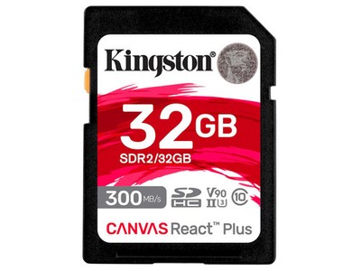 KINGSTON SD-Card Canvas React Plus 32GB