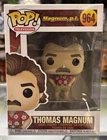 Funko POP! Television Magnum, P.I. THOMAS MAGNUM #964 with Box Protector
