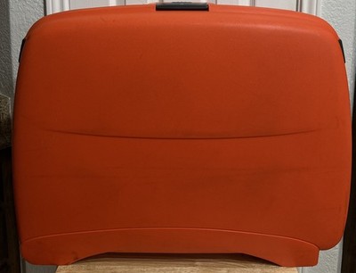 Roncato Valegria Luggage Hard Case Orange Made In Italy 26x20x8