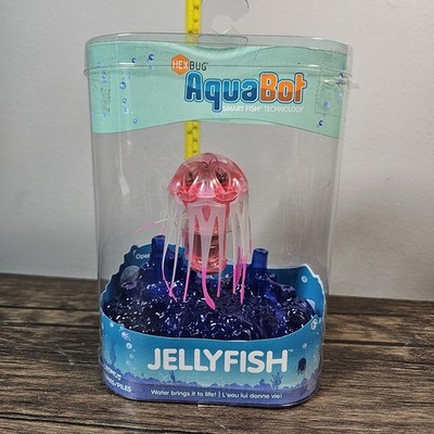 HEXBUG AquaBot Smart Fish Technology Swimming Robotic Jellyfish PINK Open Box