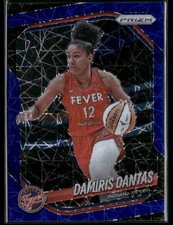 2025 Panini Prizm WNBA #42 Damiris Dantas Blue Velocity Prizms