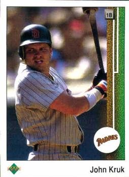 1989 Upper Deck #280 John Kruk