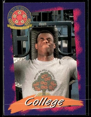 1992-93 SkyBox #R7 David Robinson David Robinson Flagship Series Card 2603N