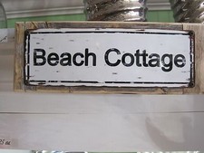 Beach Cottage Sign - Custom Wooden Sign -Beach Decor -Coastal Decor-Housewarming