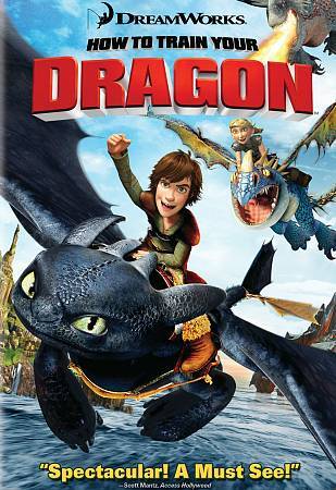 How to Train Your Dragon (DVD, 2010) Disc only - Picture 1 of 1