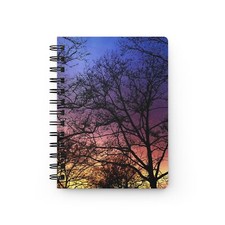 Serene Sunset Spiral Bound Journal Notebook, Diary, Art Journal, Gift ...