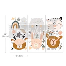 ReDesign with Prima Transfer - Boho Critter