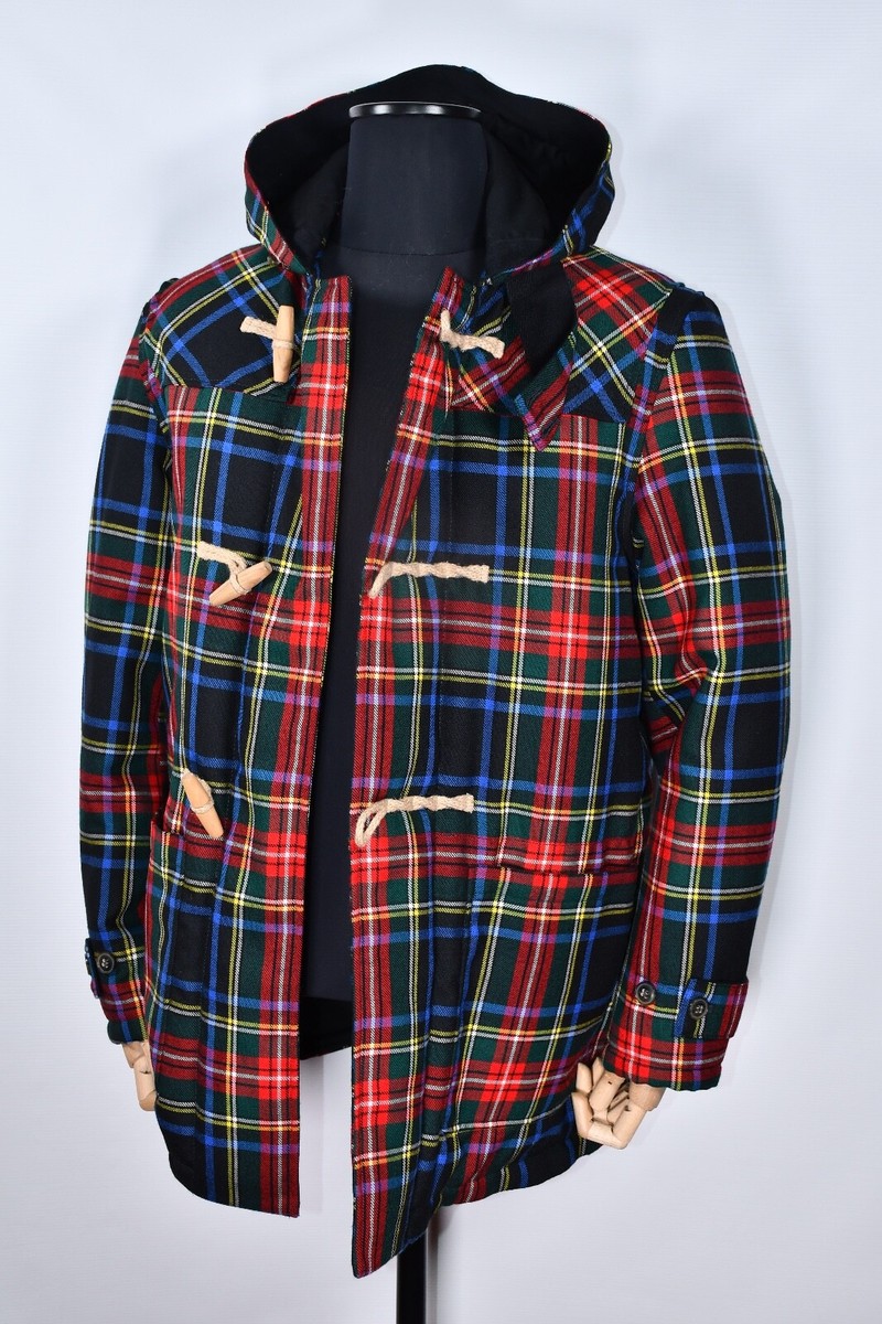 chobikun　gloverall 6103484 Gloverall X Lochcarron Tartan Check Stewart Black Insulated