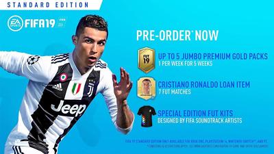 FIFA 19 Xbox One Microsoft XB1 4K HDR 2018 2019 - Soccer game NEW