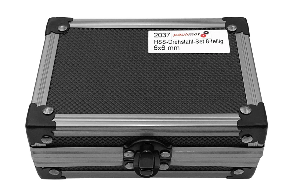 PAULIMOT HSS-Drehmeißel-Set 8-teilig, 6 x 6 mm - Bild 3 von 4