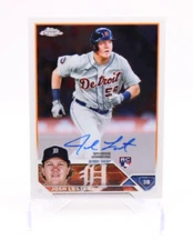 JOSH LESTER 2023 Topps Chrome RC Autograph Detriot Tigers