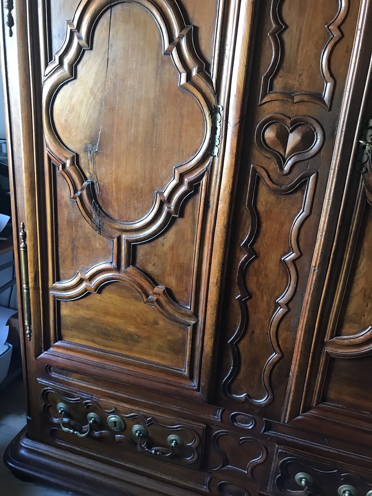 armoire ancienne en noyer eBay