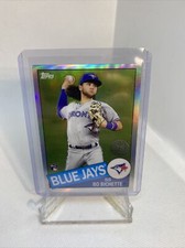 2020 Topps Bo Bichette Rookie Card Refractor 35th Anniversary Blue Jays 85TC-2