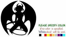 Devil Girl Vinyl Decal Sticker Car Window Bumper Wall Laptop 9"