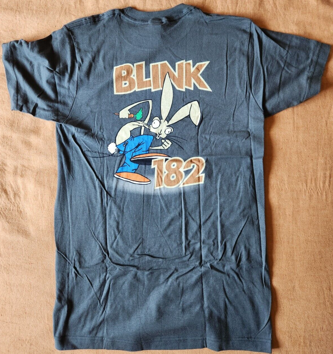 00's POINTFEST Tシャツ Blink-182 Bush 311 BLINK-182 Classic Skankin Bunny T Shirt Size Small NEW