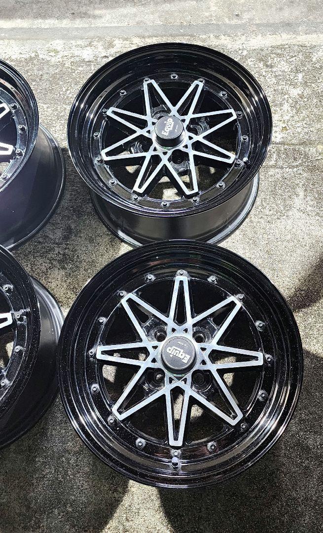WORK Equip 03 Optional rim color wheels 15in 7J+22 4H PCD100