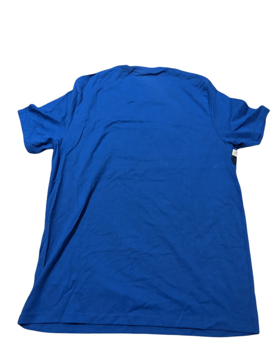 T-shirt Homme DKNY Sport – Bleu Taille L – Manches Courtes – Coton