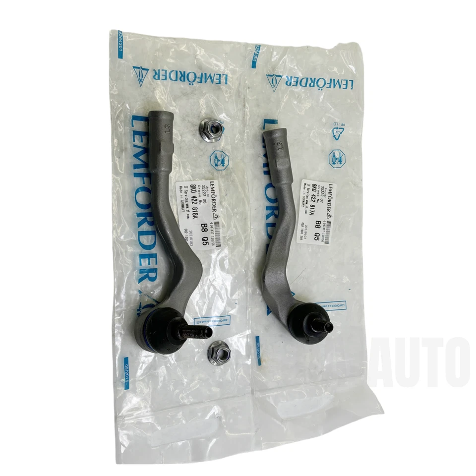 2PCS Outer Tie Rod End For Porsche Macan Audi A4 A5 A6 Quattro Q5 RS5 RS7 S4 - Image 2 of 4