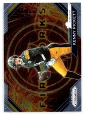 2023 Panini Prizm #F-9 Kenny Pickett Fireworks Prizms Silver