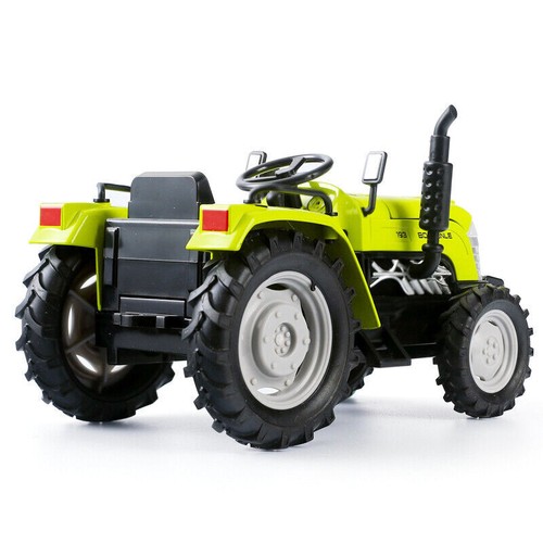 6.1" Farm Tractor Trailer Model Diecast Toy Cars Kids Boys Gift Green - Picture 5 of 7