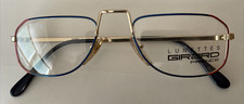 Vintage Girard Lunette Eyeglass Frame 3480 Blue/Red France 50-145