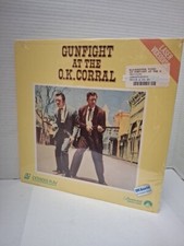 Gunfight at the O.K. Corral Laserdisc,1957 CLASSIC WESTERN