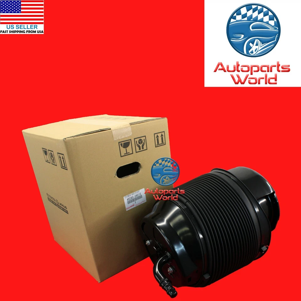 NUEVO JUEGO DE CILINDROS NEUMÁTICOS TRASEROS DERECHO E IZQUIERDO SEQUOIA TOYOTA 08-22 GENUINO OEM Foto 4 de 4