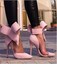 thumbnail 4 - Women Bow-Knot Ankle Strap Sandals Sweet Ladies Point-Toe High Heels Shoes Pumps