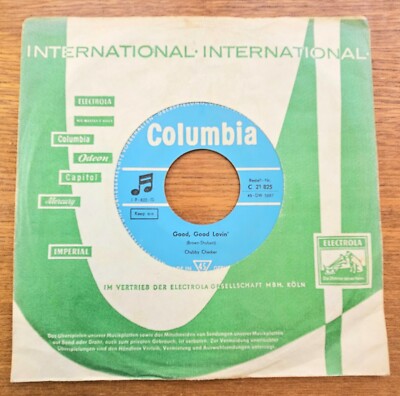 CHUBBY CHECKER Good Good Lovin' / Dance The Mess Around german 1961 RnR 45 TWIST