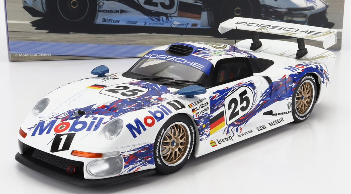 911 gt1 ミニカー 18/1 PORSCHE 911 GT1 LE MANS 1996 #25 1/18 SCALE DIECAST MODEL