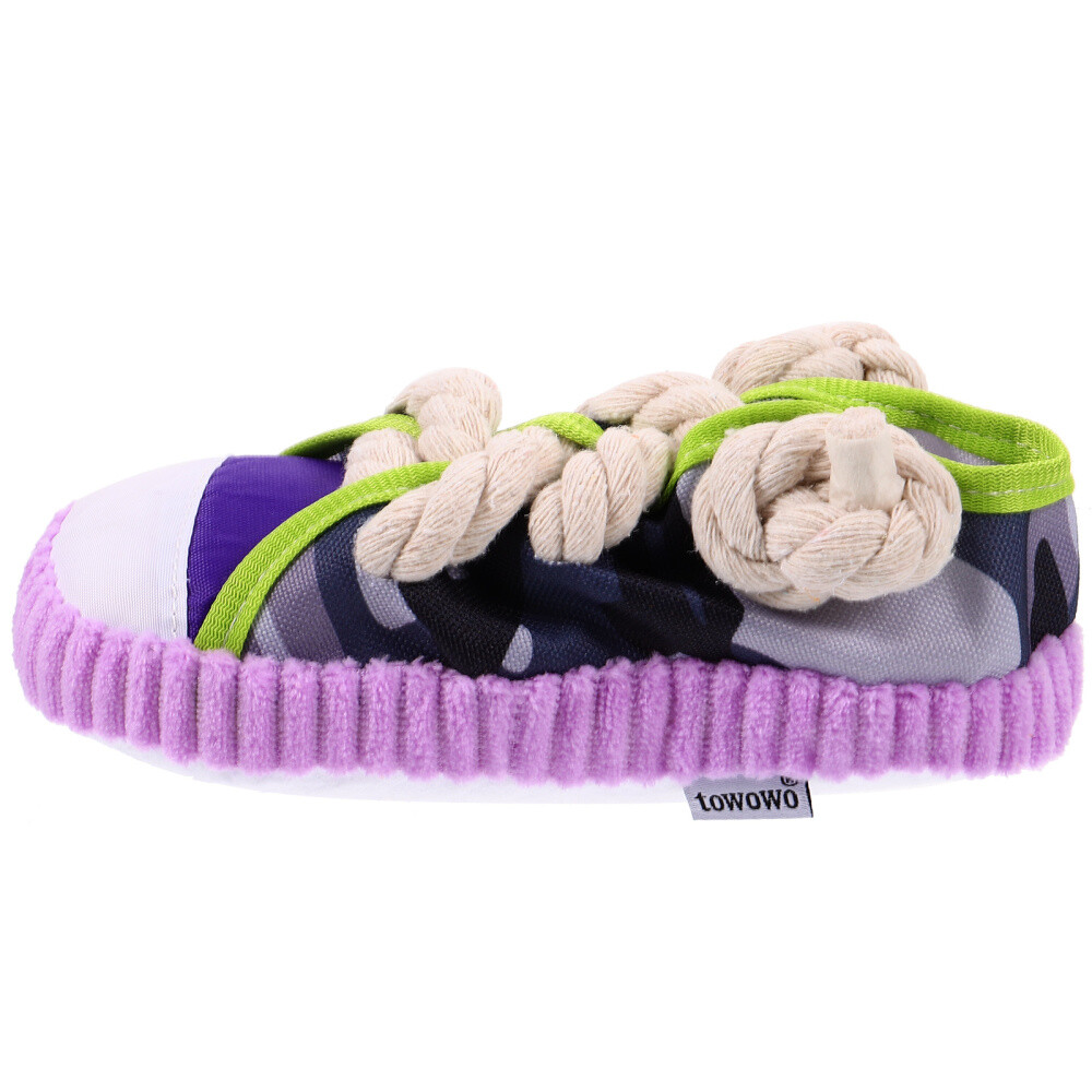 APL Giocattolo da mordere per animali domestici pantofole giocattolo per animali domestici cigolante