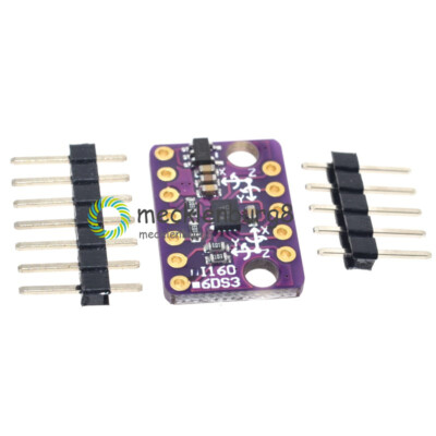 6-Axis Rate Gyro BMI160 6DOF Gravity Accelerometer Sensor Module IIC SPI 3V-5V