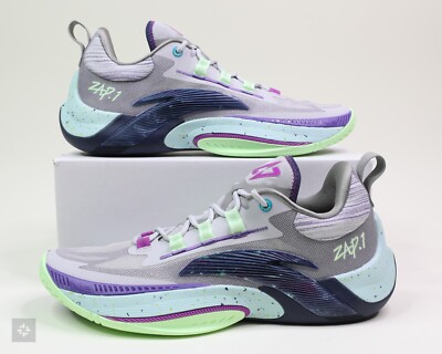Anta Instant ZAP 1 Donte DiVincenzo NYC Grey Shoes Men's Size 13 (912411110Q-6)