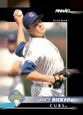1992 Pinnacle #272 Lance Dickson