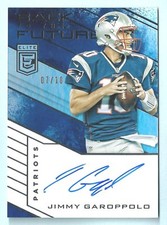 JIMMY GAROPPOLO 2016 DONRUSS ELITE  BACK TO THE FUTURE SIGNATURE AUTOGRAPH /10