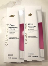 NEW Lot of 2 Dove Cream Serum Pro-Retinol Firming for Elasticity and Firmness