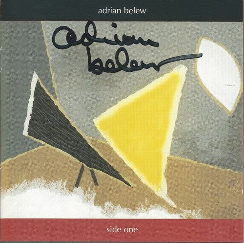 Side One * by Adrian Belew (CD, 2004, Sanctuary) Original Signed