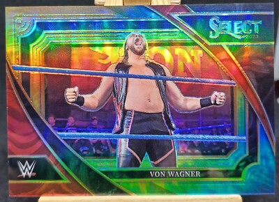 2023 SELECT WWE NXT VON WAGNER RAINBOW #15/25 MEZZANINE SP