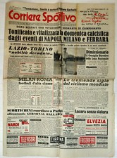 6719 GIORNALE D'EPOCA CORRIRE DELLO SPORT 8 DICEMBRE 1958 COLLEZIONISMO SPORTIVO