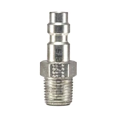 1/8" Body X 1/8" Male NPT MPT - Miniature Air Hose Fittings Mini Small Coupler