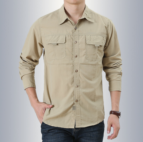 Quick-Drying Waterproof Cargo Shirts 