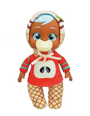 Cry Babies Tiny Cuddles Frozen Frutti  *POM* Apple Ice Cream PJ s